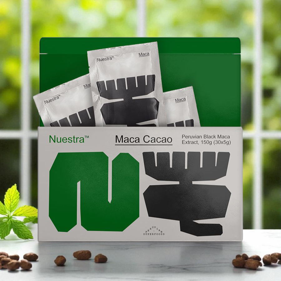 Nuestra Maca - Peruvian Black Maca Extract - Box 150g (30x5g Bags)